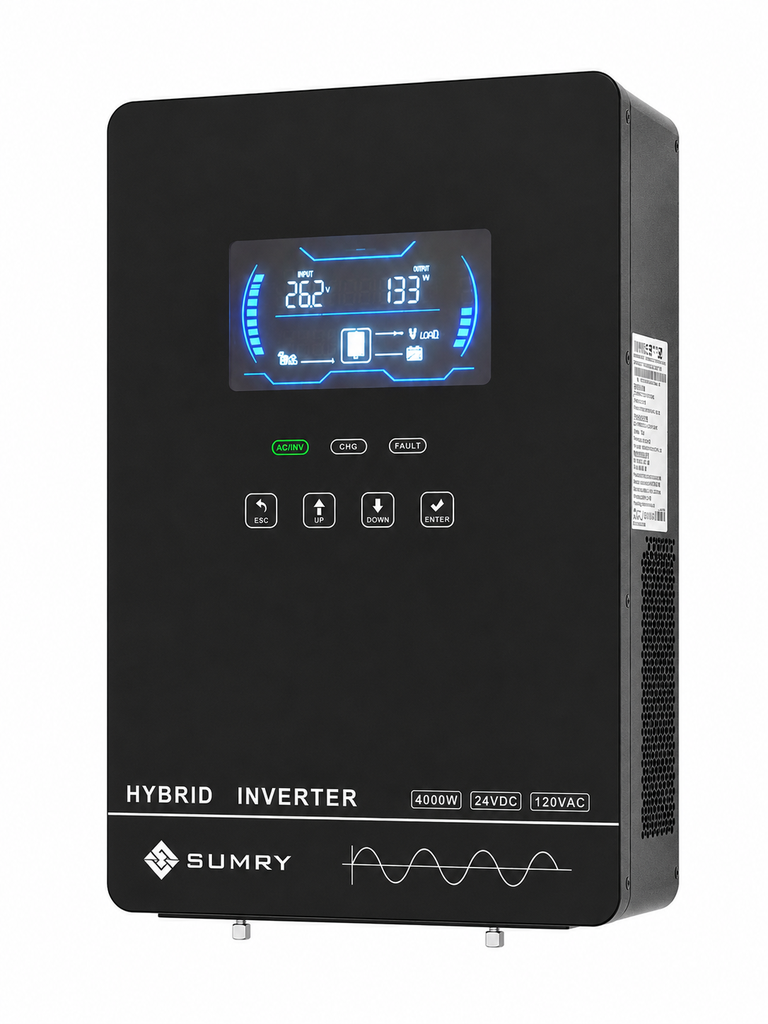 Inversor Solar Híbrido SUMRY 4KW 24V 110V/120V MPPT140A