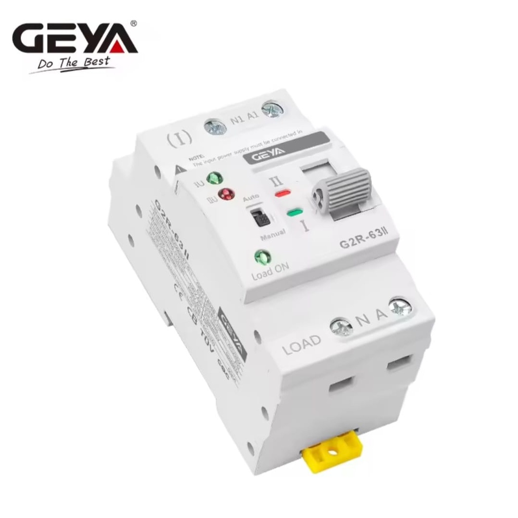 Interruptor de Transferencia ATS GEYA 2P 63A 110V