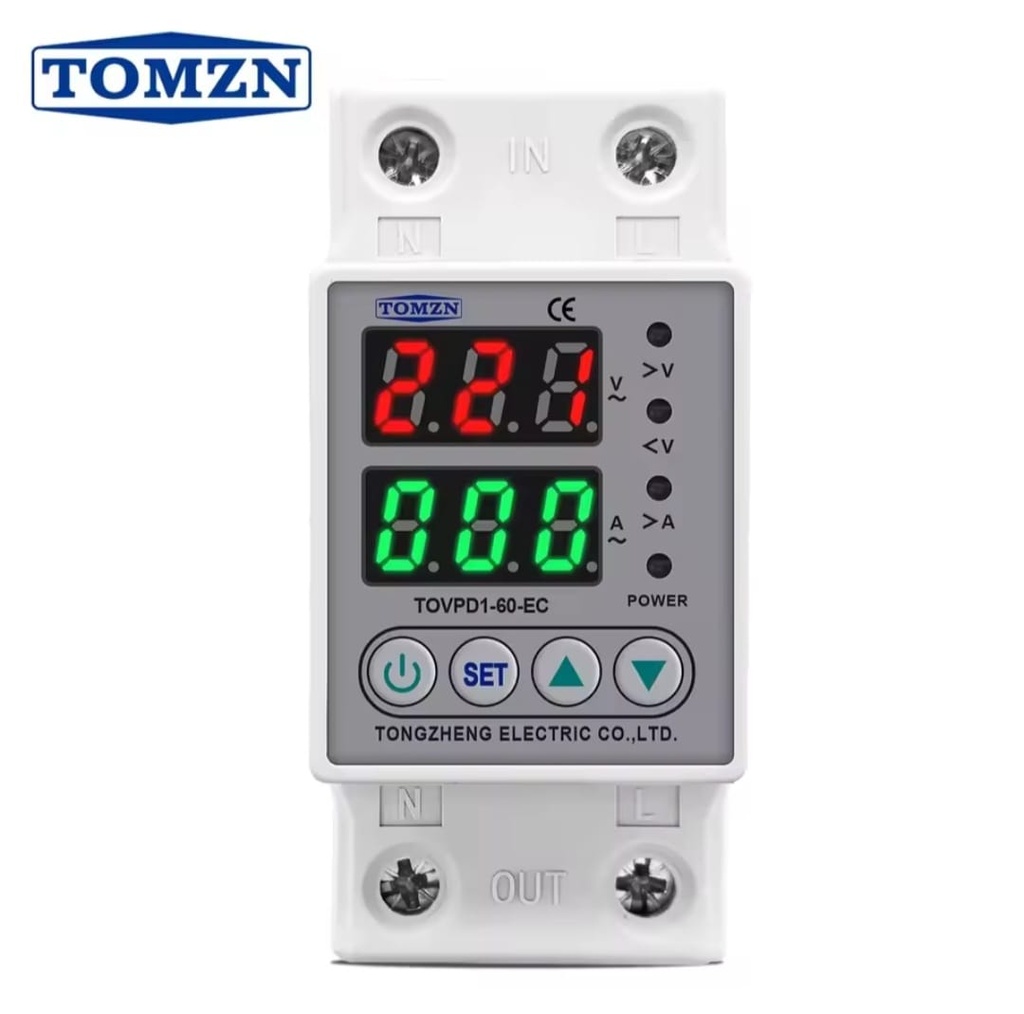 Breaker TOMZN 2P 110V 63A Protector de Voltaje