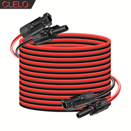 [CAB-SOLAR-FV-EXT-MC4-14AWG-9M-SEA042] Cable Fotovoltaico Extensión para Panel Solar con Conectores MC4 14AWG (30Pies/9M)