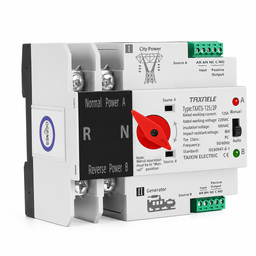[BRK-ATS-TAXNELE-2P-63A-220V] Breaker ATS TAXNELE Interruptor Transferencia Automática 2P 63A 220V